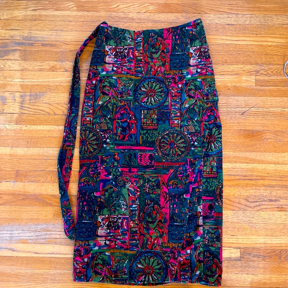 Bold Vintage Skirt Sz S